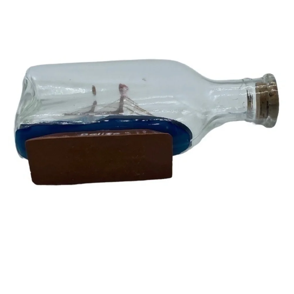 Ship in a Glass Bottle From Belize